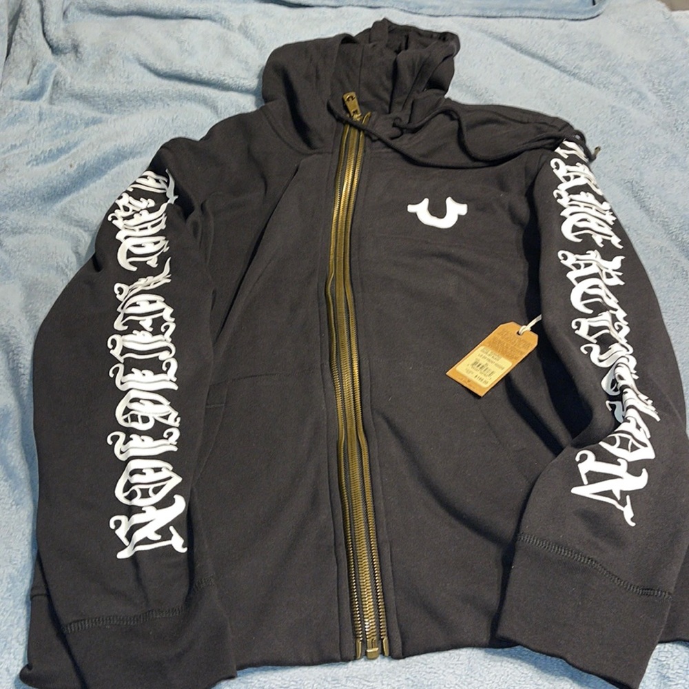 Mens true religion hoody jacket